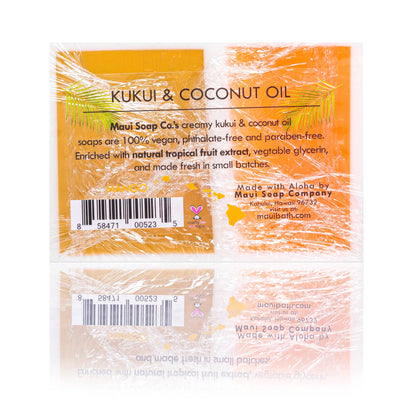 Mango Bar Soap with Kukui & Coconut Oil 6oz