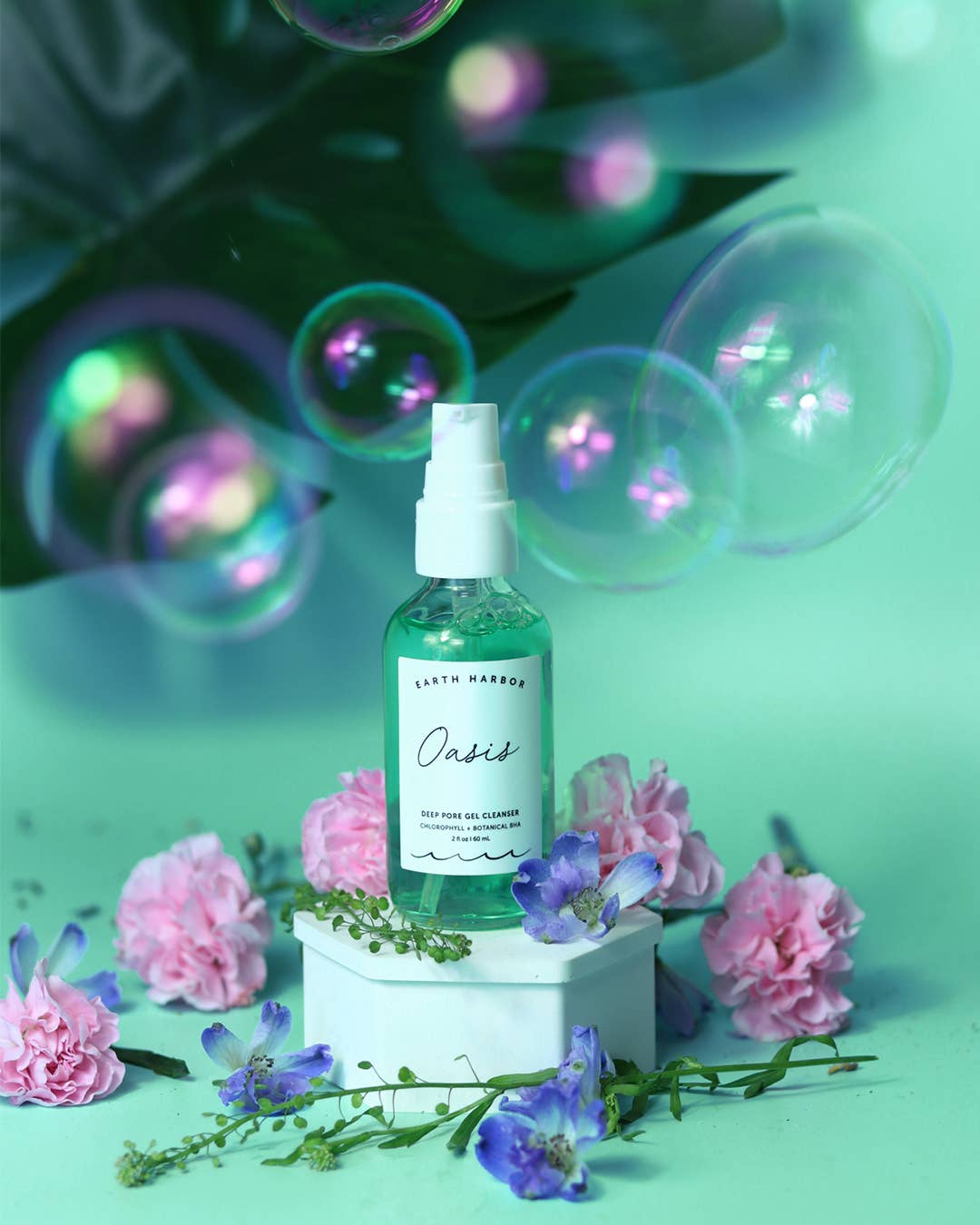 OASIS Deep Pore Gel Cleanser: Chlorophyll + Botanical BHA