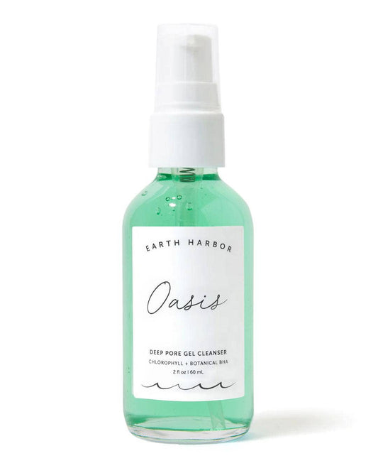 OASIS Deep Pore Gel Cleanser: Chlorophyll + Botanical BHA