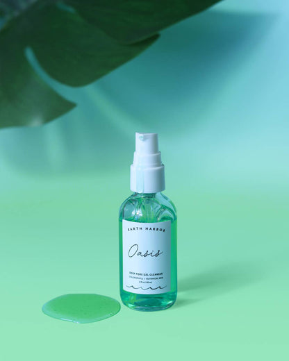 OASIS Deep Pore Gel Cleanser: Chlorophyll + Botanical BHA