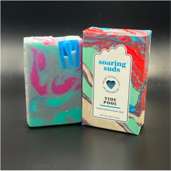 TIDE POOL ARTISAN SOAP | SOARING SUDS