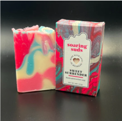 SWEET SURRENDER ARTISAN SOAP | SOARING SUDS